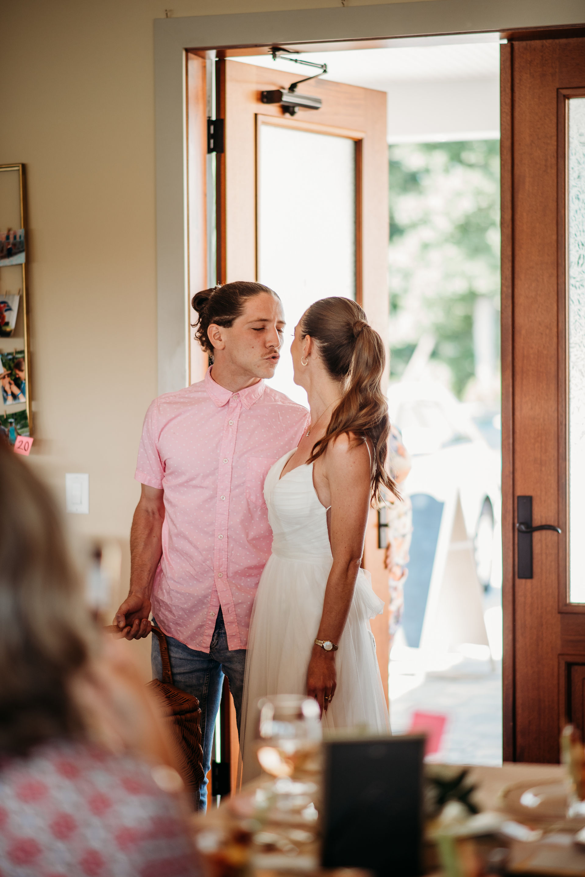entering a bridal shower surprise