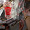 Thumbnail: MCM Red Trimmed Vintage Champagne Flutes