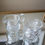 Thumbnail: Vintage Crystal Cut Cream and Sugar Set