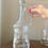 Thumbnail: Vintage Etched Decanter w. Handle