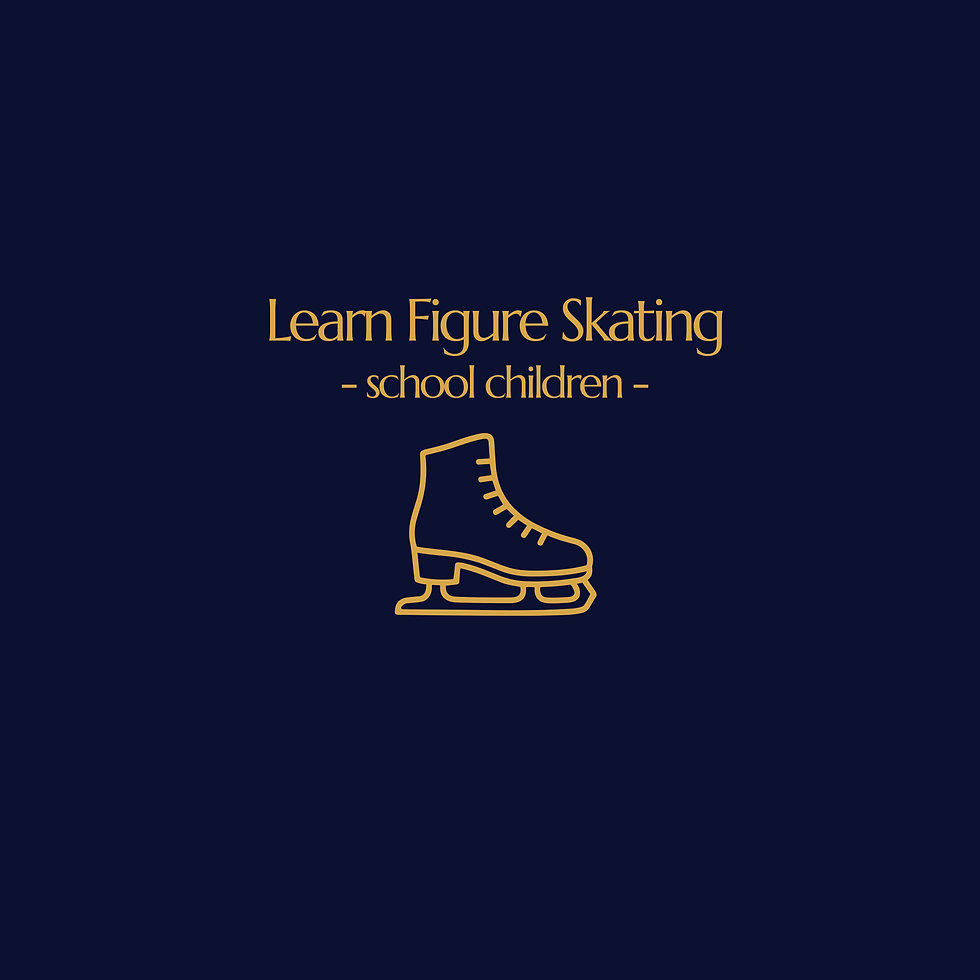 Learn Figure Skating logo, project group for school children
