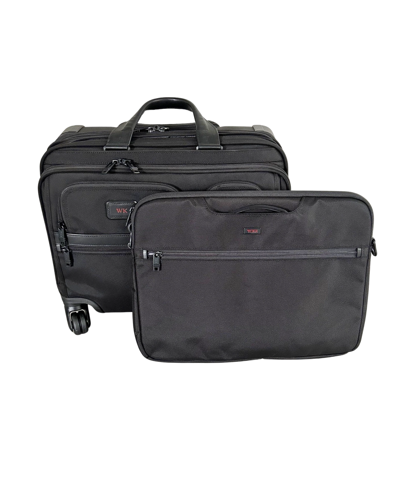 TUMI Deluxe 4 Wheel Lap Top Briefcase Jujami