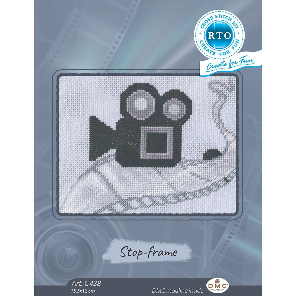 RTO counted cross stitch kit  Stop frame photo C438