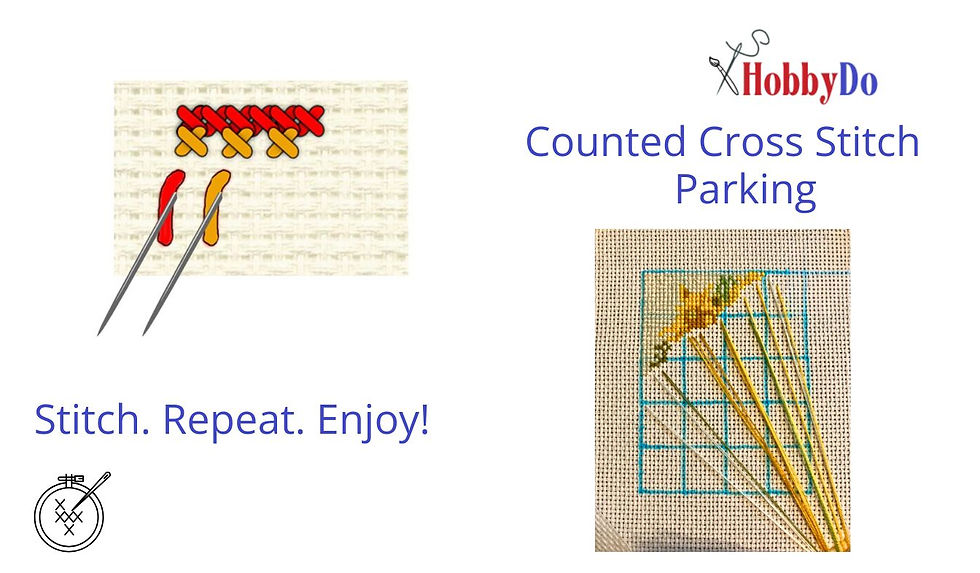 parking method cross stitch