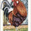 Thumbnail: RTO counted cross stitch kit Rooster M350, DMC, Zweigart