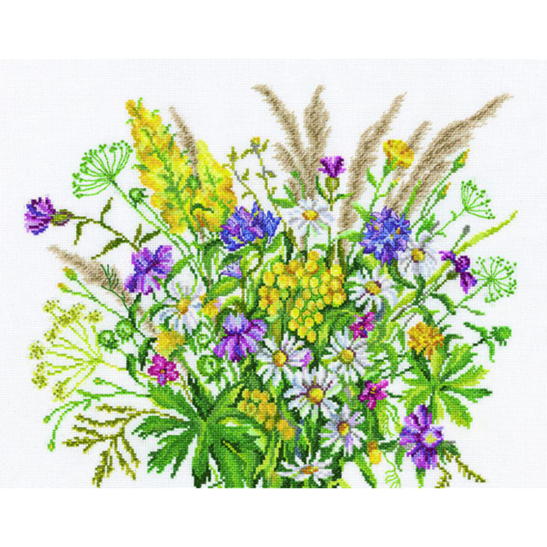 RTO counted cross stitch kit Wildflowers M301