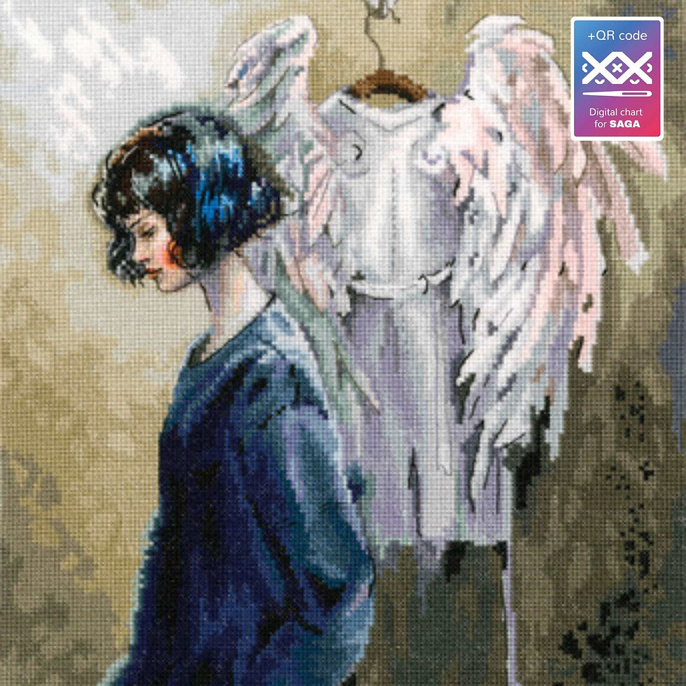 RTO counted cross-stitch kit See you in a new day M929, DMC, Zweigart