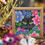 Thumbnail: Collection D’Art counted cross stitch kit Cat Among the Flowers