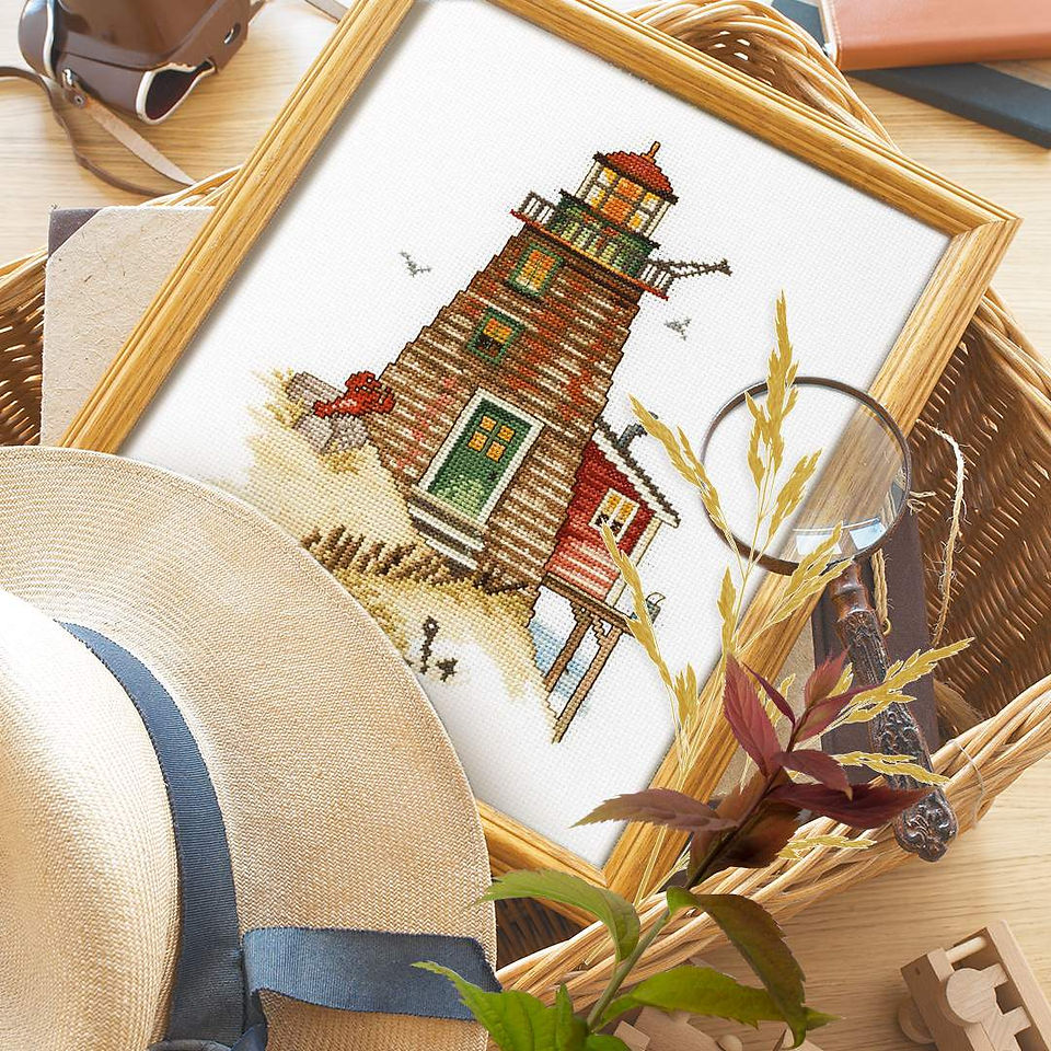 rto cross stitch kit lighthouse M393