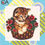 Thumbnail: Cushion cross stitch printed kit needlepoint  Cat in the basket 4013K, Collection D'Art