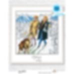 RTO counted cross stitch kit Bohemian couple M859