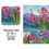 Thumbnail: Diamond Embroidery Painting kit full coverage, square sparkles Mountain lake flowers DE7183