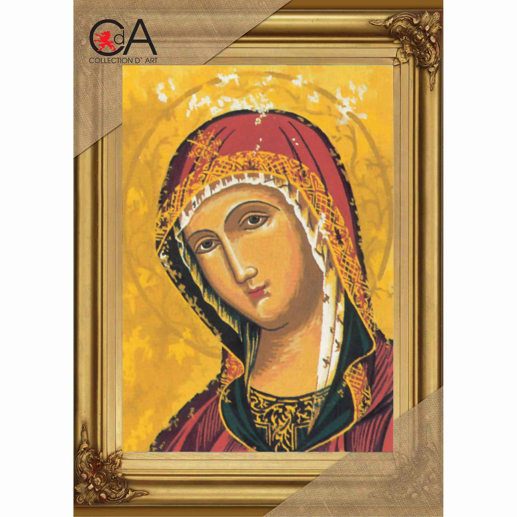 Tapestry printed kit needlepoint Virgin Mary 6066K