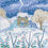 Thumbnail: RTO counted cross stitch kit Winter house M926, DMC, Zweigart