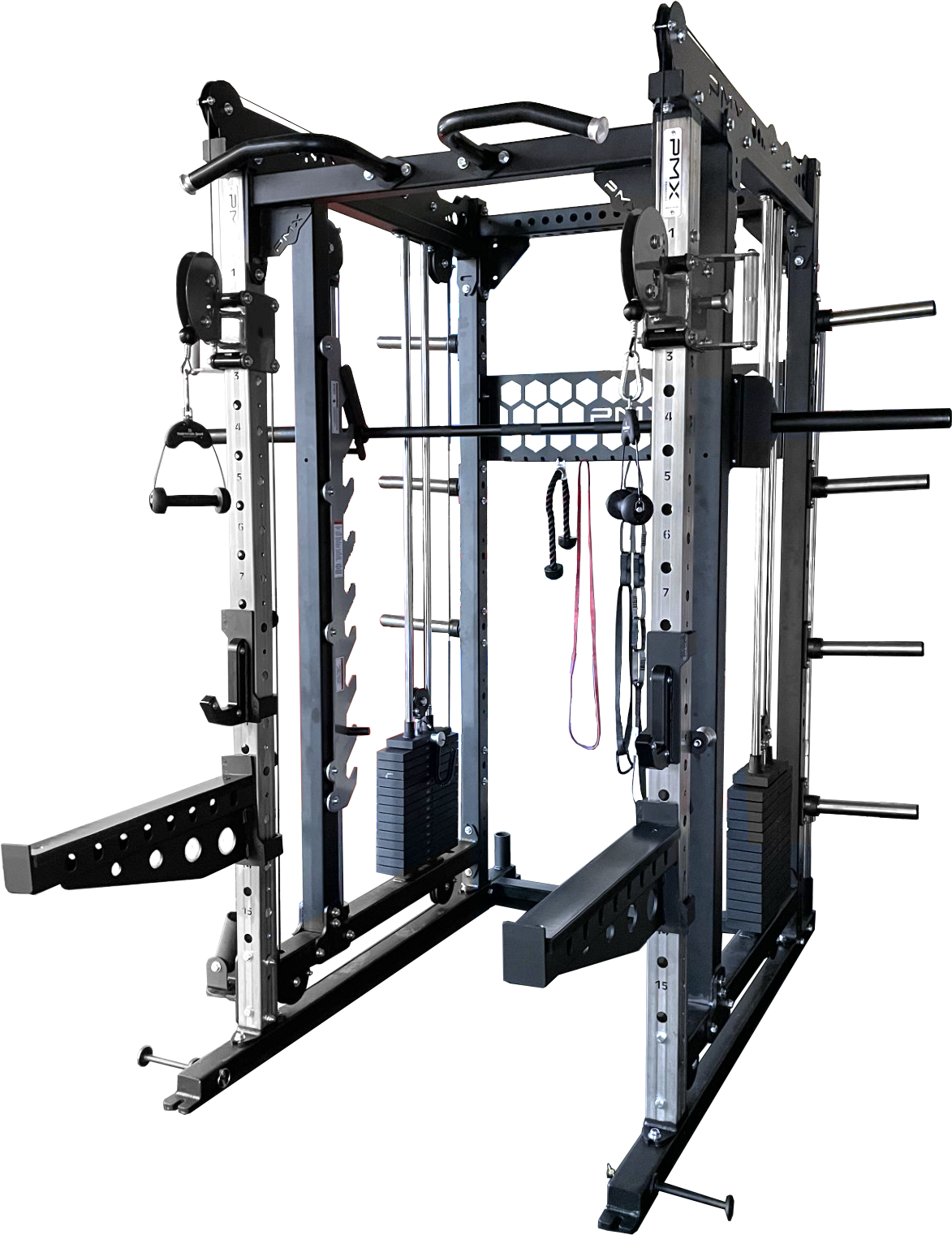 PMX Motivate Multi-Functional Training System - Half Rack/Functional Trainer