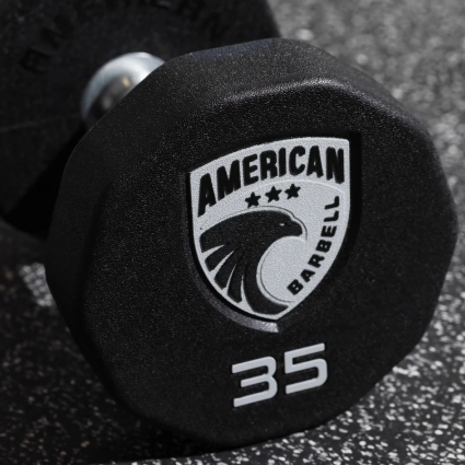 Thumbnail: American Barbell 10-Sided Urethane Dumbbells