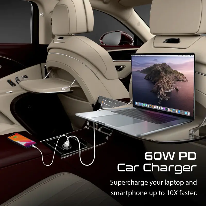 Thumbnail: Promate RapidCharge™ Mini Car Charger Bullet-PD60