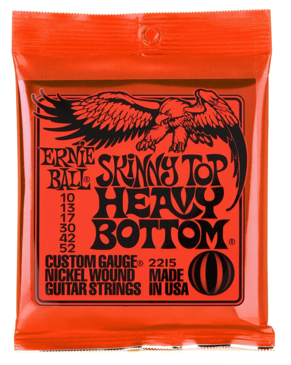 Ernie Ball 2215 Skinny Top Heavy Bottom Slinky Electric Guitar Strings