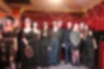 The full ensemble after the performance