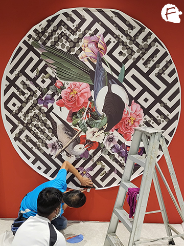 Designer Wallpapers in Homes
