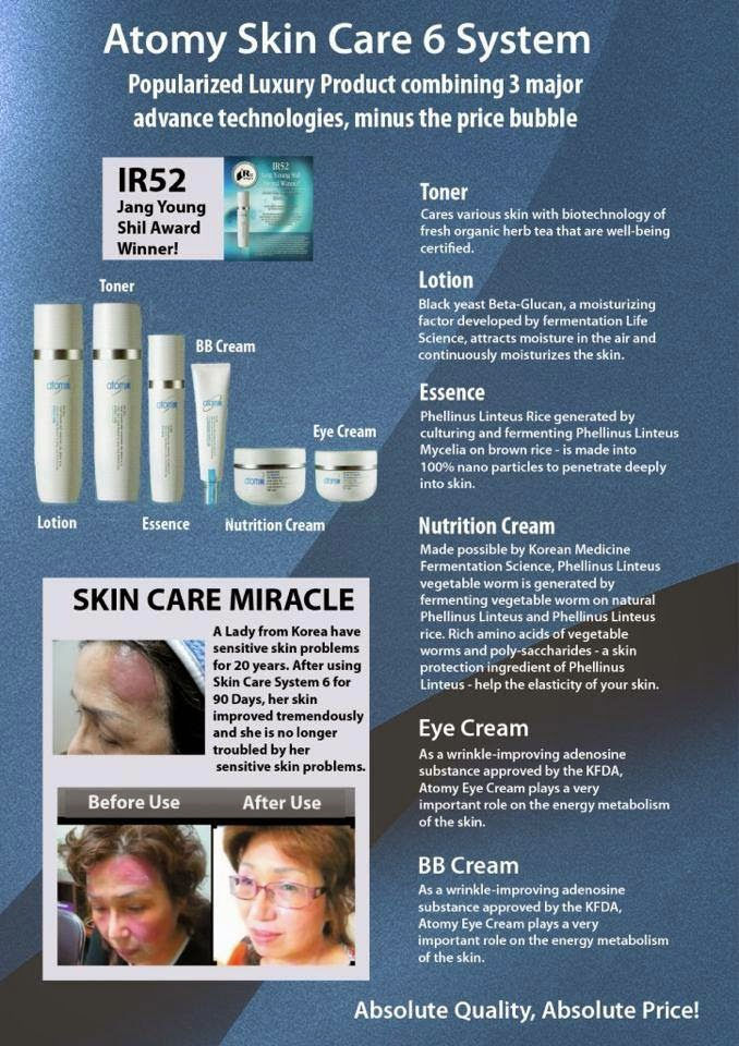 Thumbnail: Atomy Skin Care 6 System