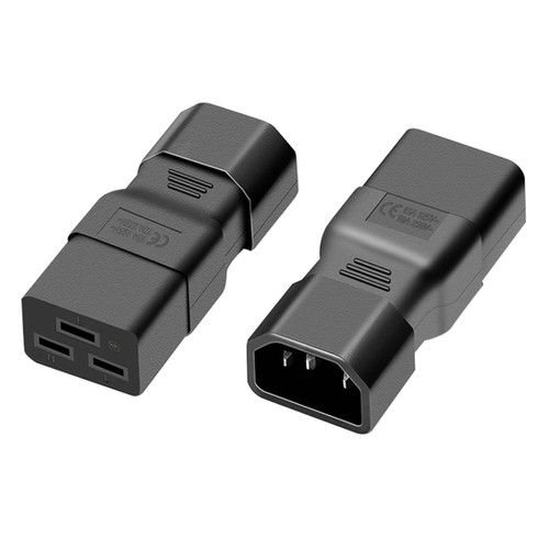 Adattatore IEC C19 A C14 - Per PDU UPS, 10-16A, 110-250V, Connettore Alimentazione Professionale - Foto 7