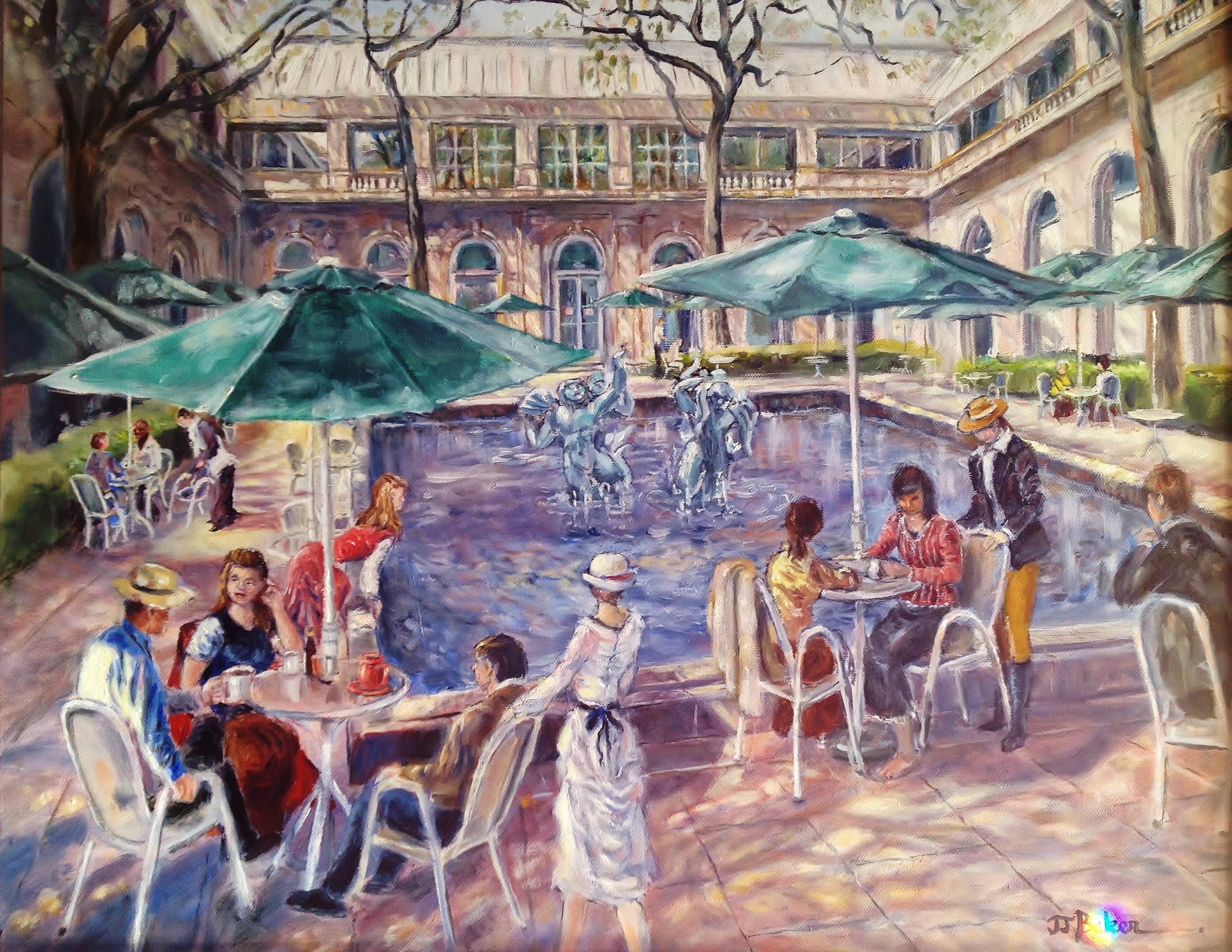 Cafe at the Art Institute of Chicago