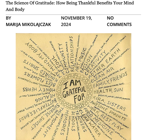 The Science of Gratitude: How Being Thankful Benefits Your Mind and Body