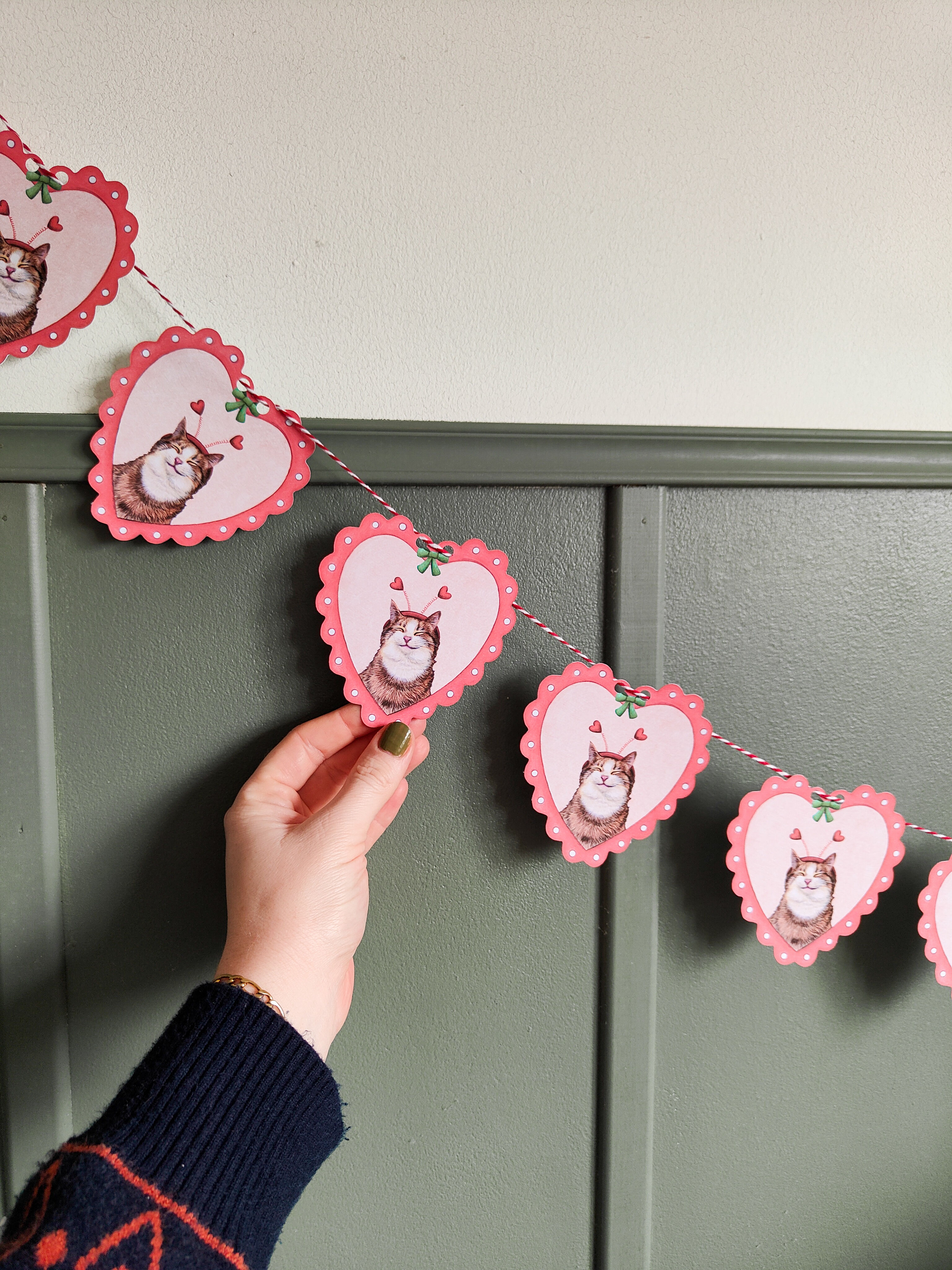 Tabby Cat Bunting