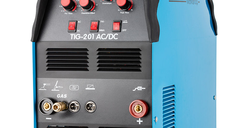 Thumbnail: Sherman TIG 201 AC/DC Welder Inverter + Welding Set
