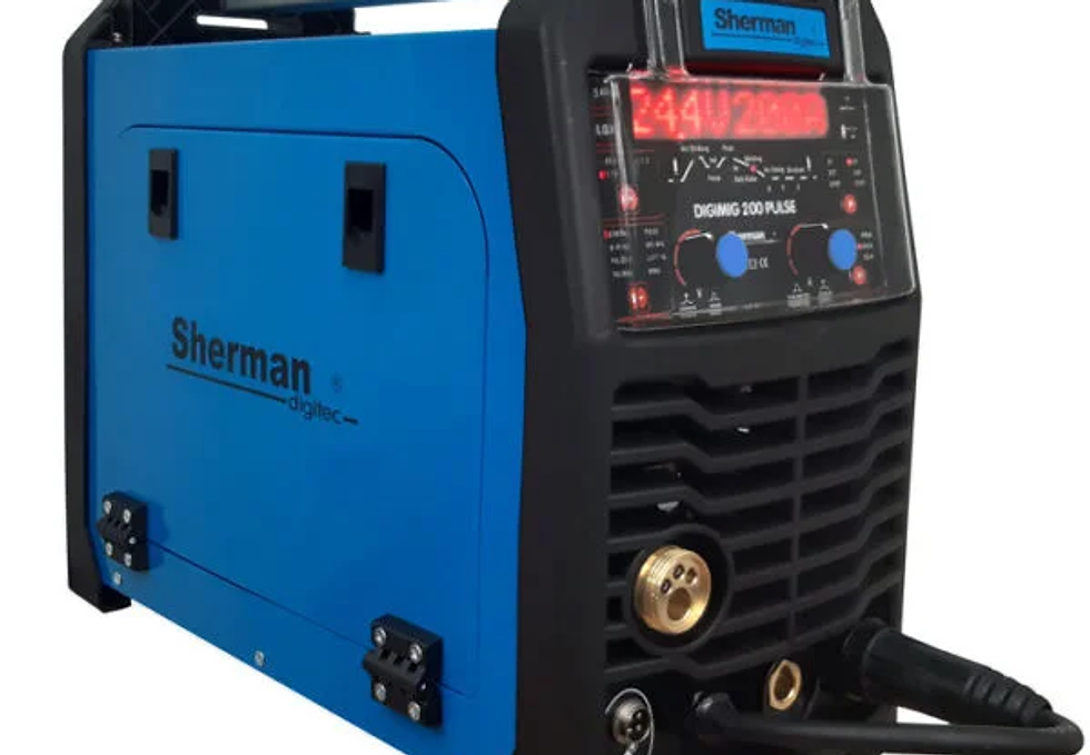 Thumbnail: Sherman DIGIMIG 200 Pulse Welder Inverter 200A MIG MAG MMA DC TIG Lift IGBT VRD