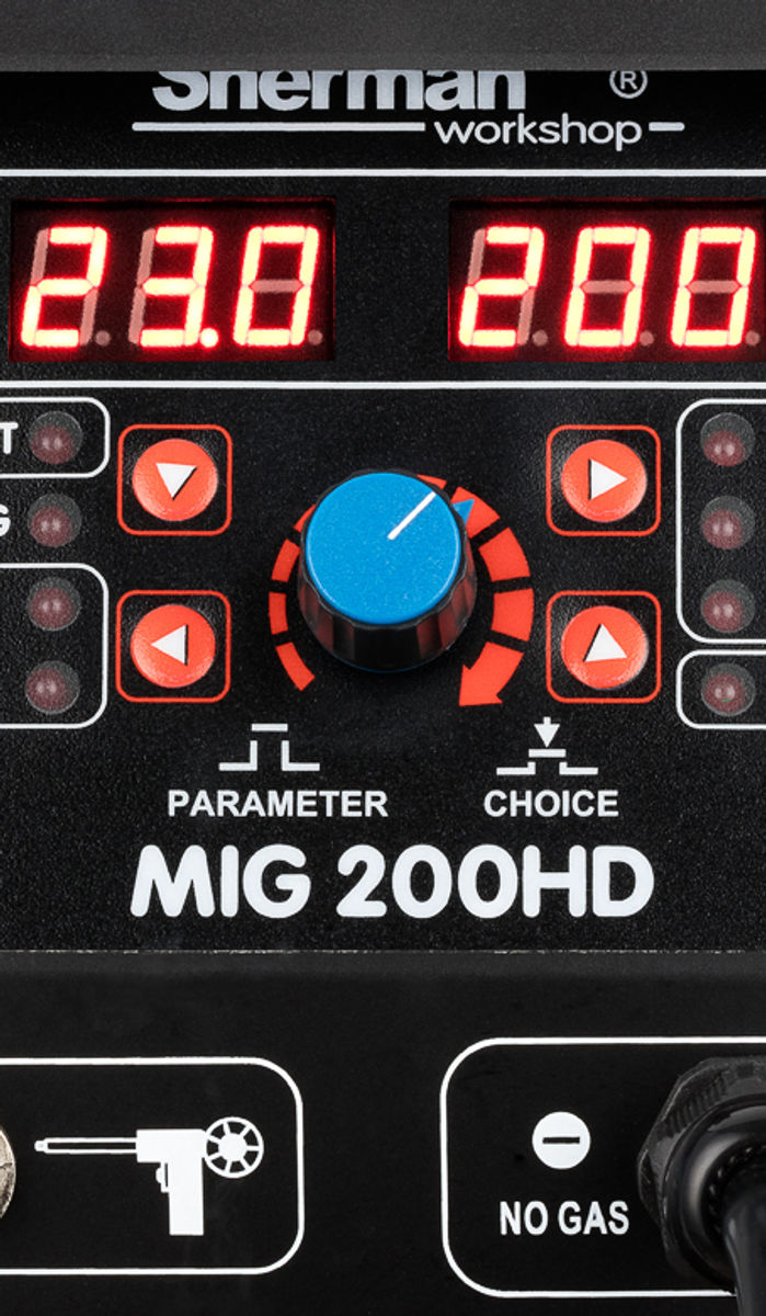 Thumbnail: Sherman MIG 200HD Synergy Inverter Welder