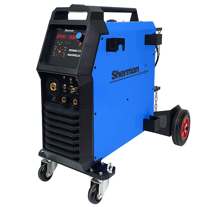 Sherman DIGIMIG 224 MAXIWELDER 4R MIG TIG AC/DC MMA 200A Synergic Pulse