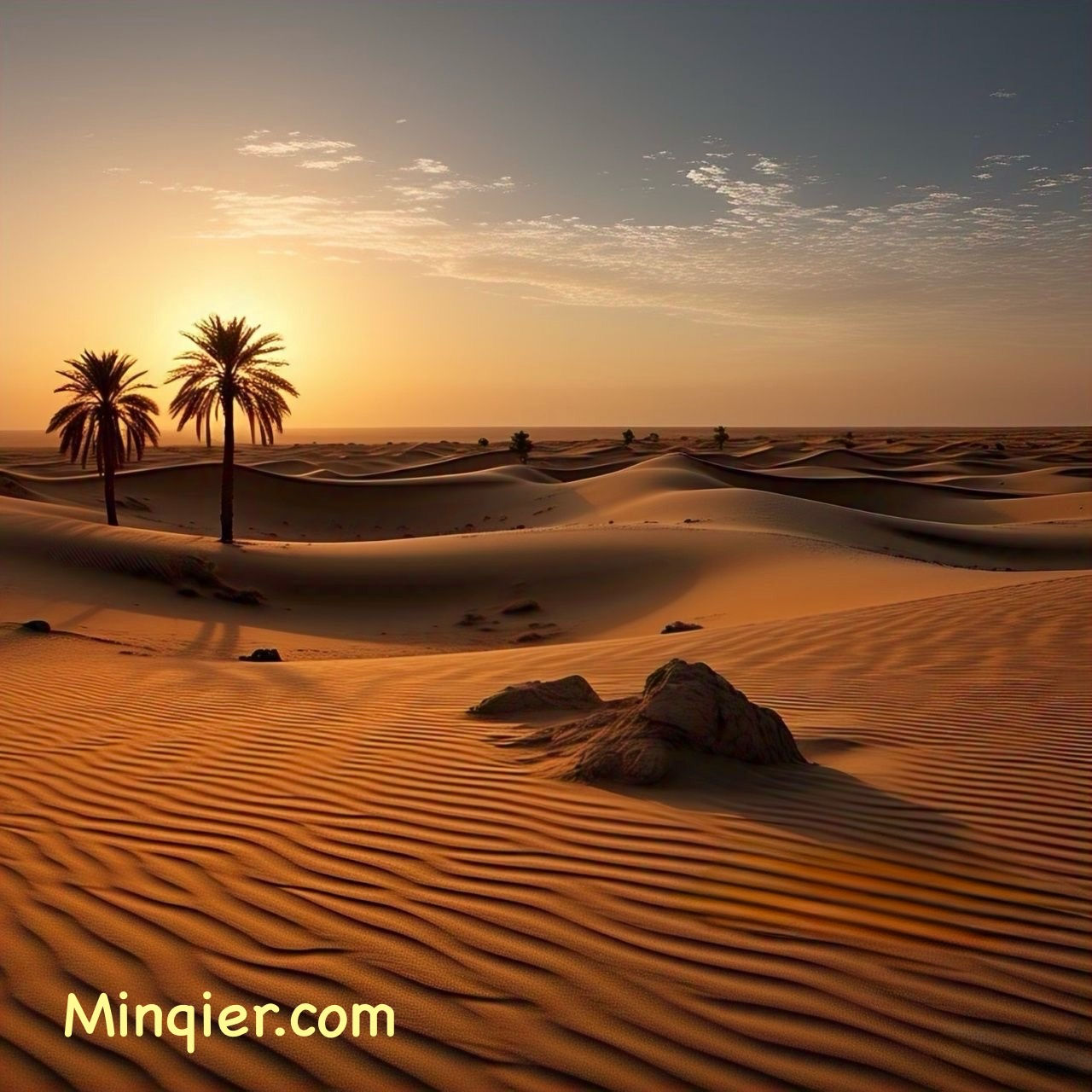 Golden-Orange Desert (289 KB)