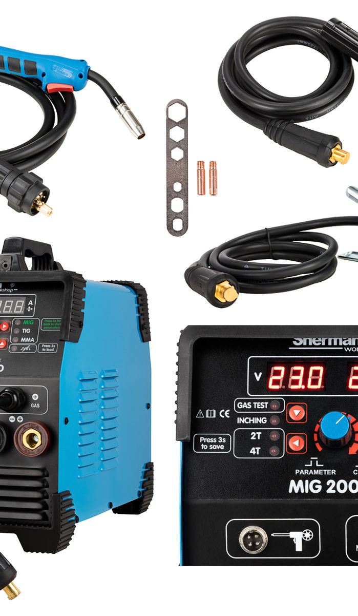 Sherman MIG 200HD Synergy Inverter Welder