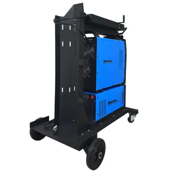 Thumbnail: Sherman DIGITIG 315 AC/DC MULTIPULSE Welder + Water Cooler + TIG Trolley