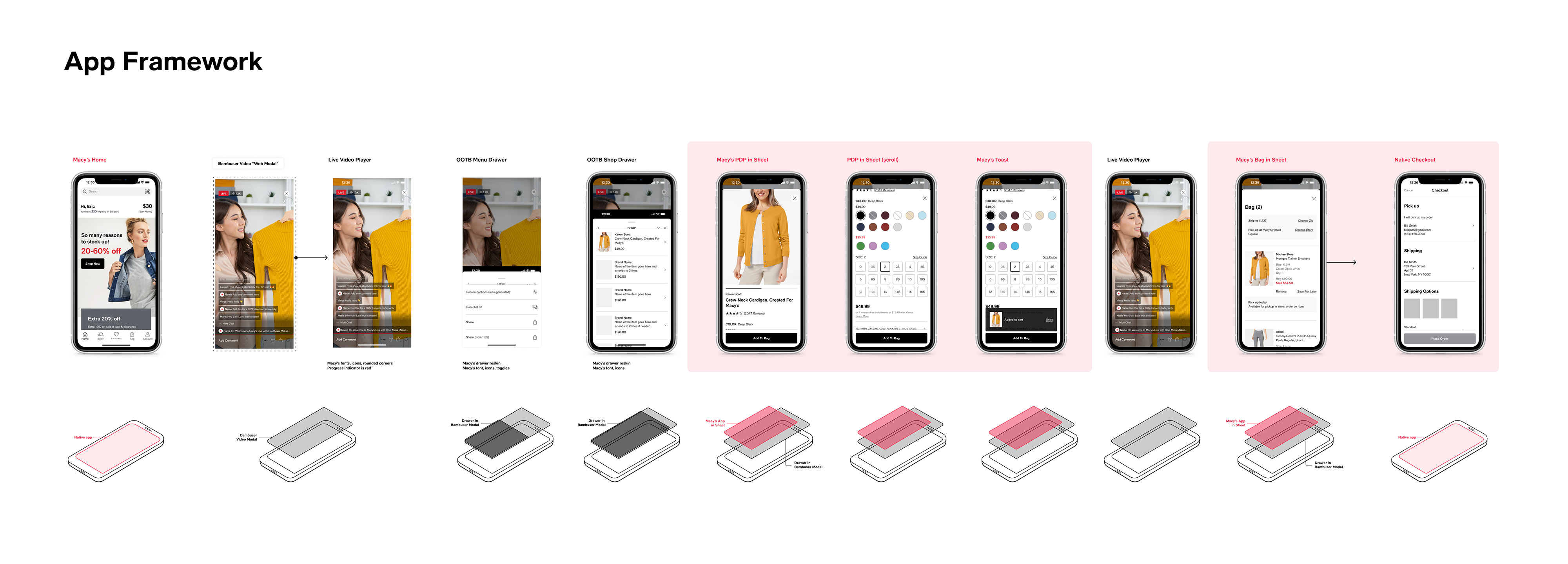 Live Video iOS App Framework