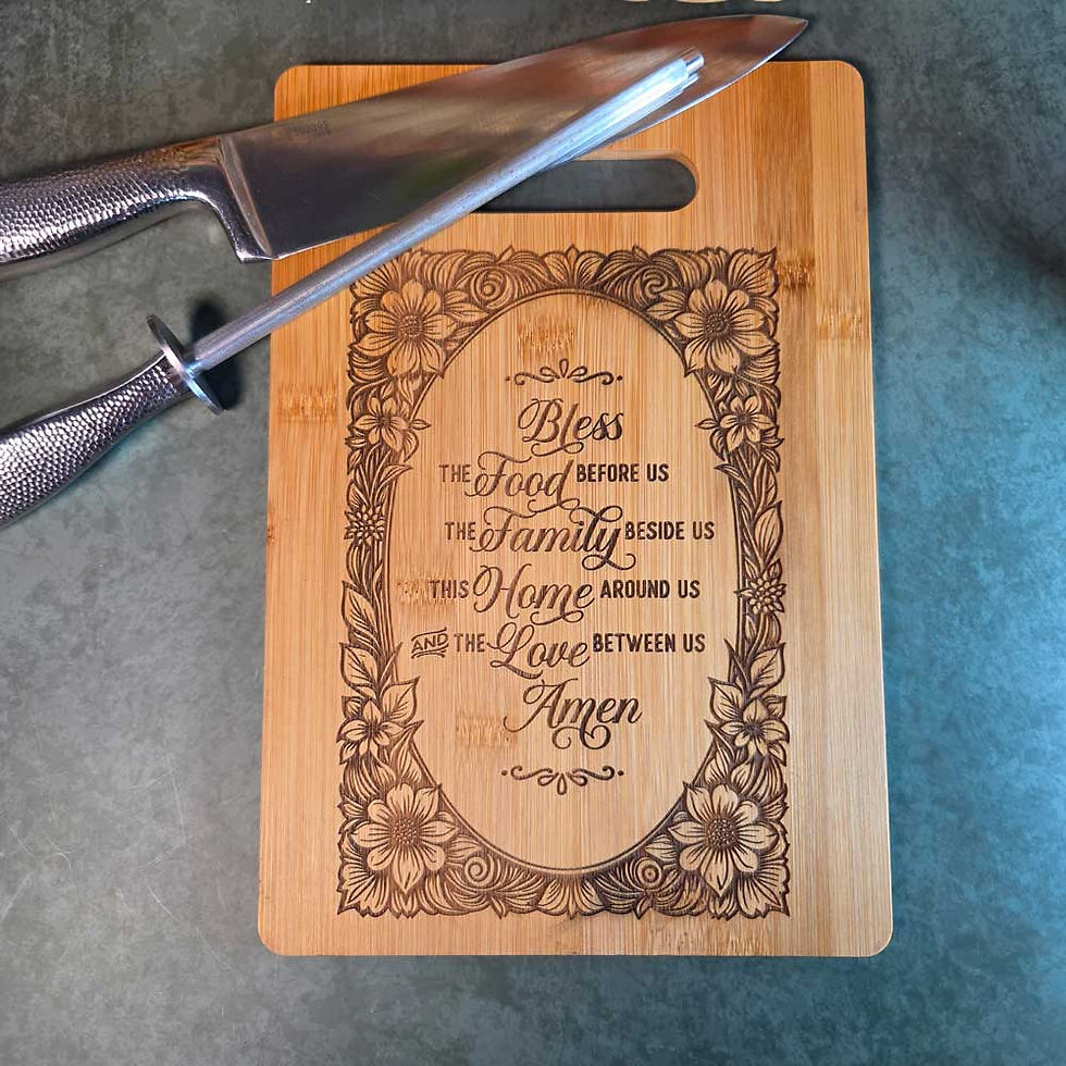 Thumbnail: Kitchen Blessings Cutting Board