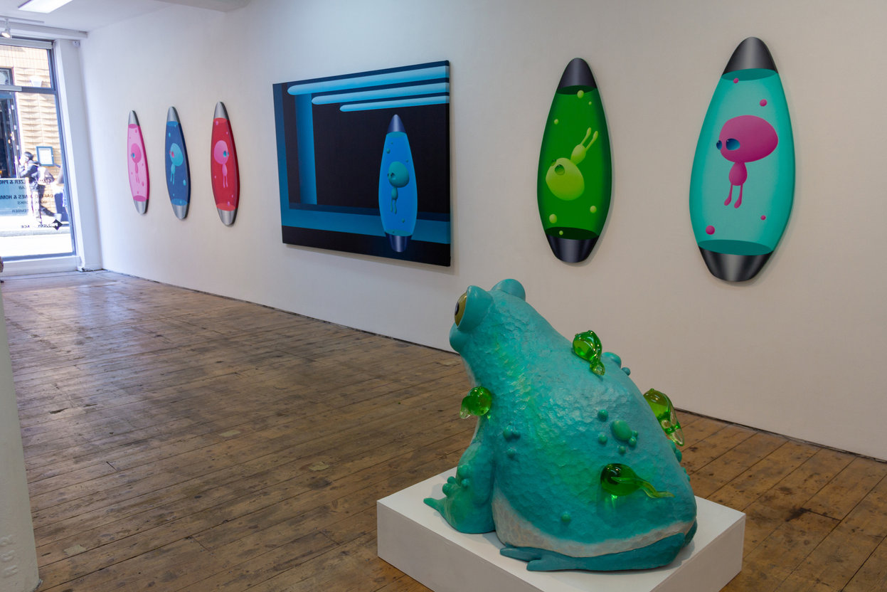 Duo Show 'SECRET LAB' with Phoebe Stringer, Bermondsey Project Space, 2021