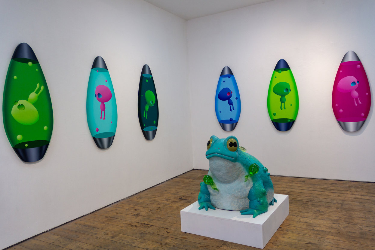 Duo Show 'SECRET LAB' with Phoebe Stringer, Bermondsey Project Space, 2021