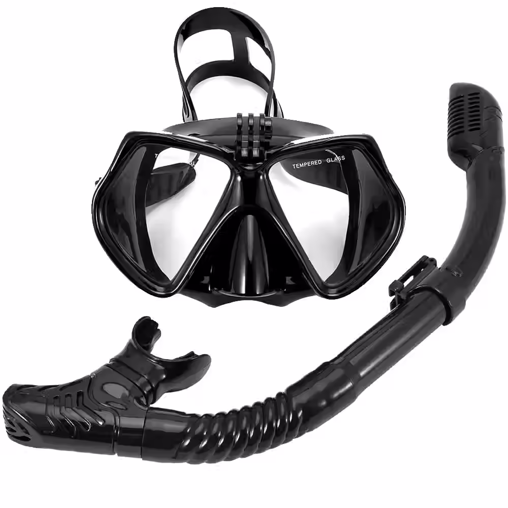 Camera Mount Diving Mask & Snorkel