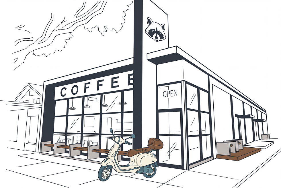 St. Pete Vespa Meetup: Bandit Coffee