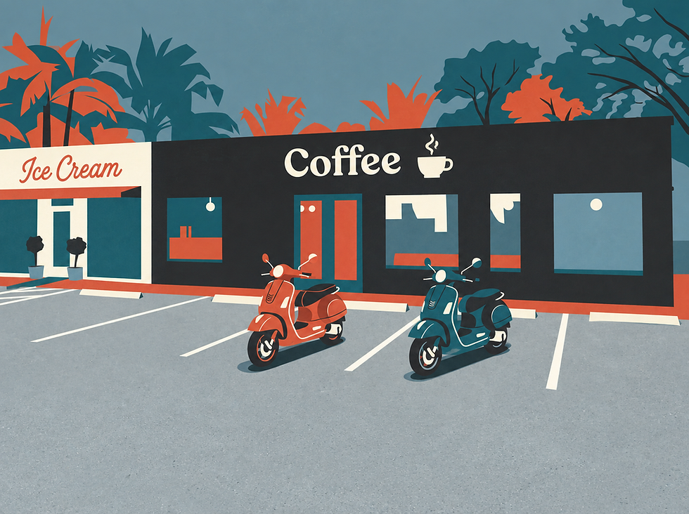South Tampa Vespa Meetup: Buddy Brew Coffee - W Bay to Bay Blvd