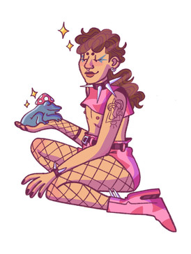Character Design from Life Drawing Pose