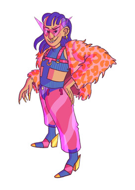 Fae, Character Concept Art for a Graphic Story Project