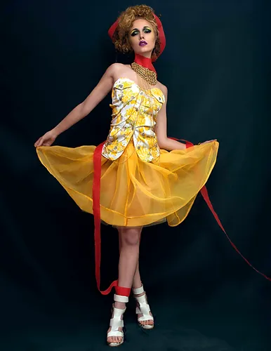 Surreal Beauty Magazine "The Wind in the Yellows"