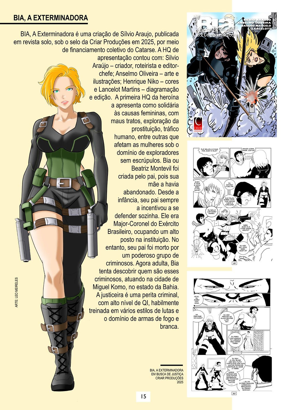 Miniatura: ENCICLOPÉDIA HERÓIS BRASILEIROS #5 +Brinde