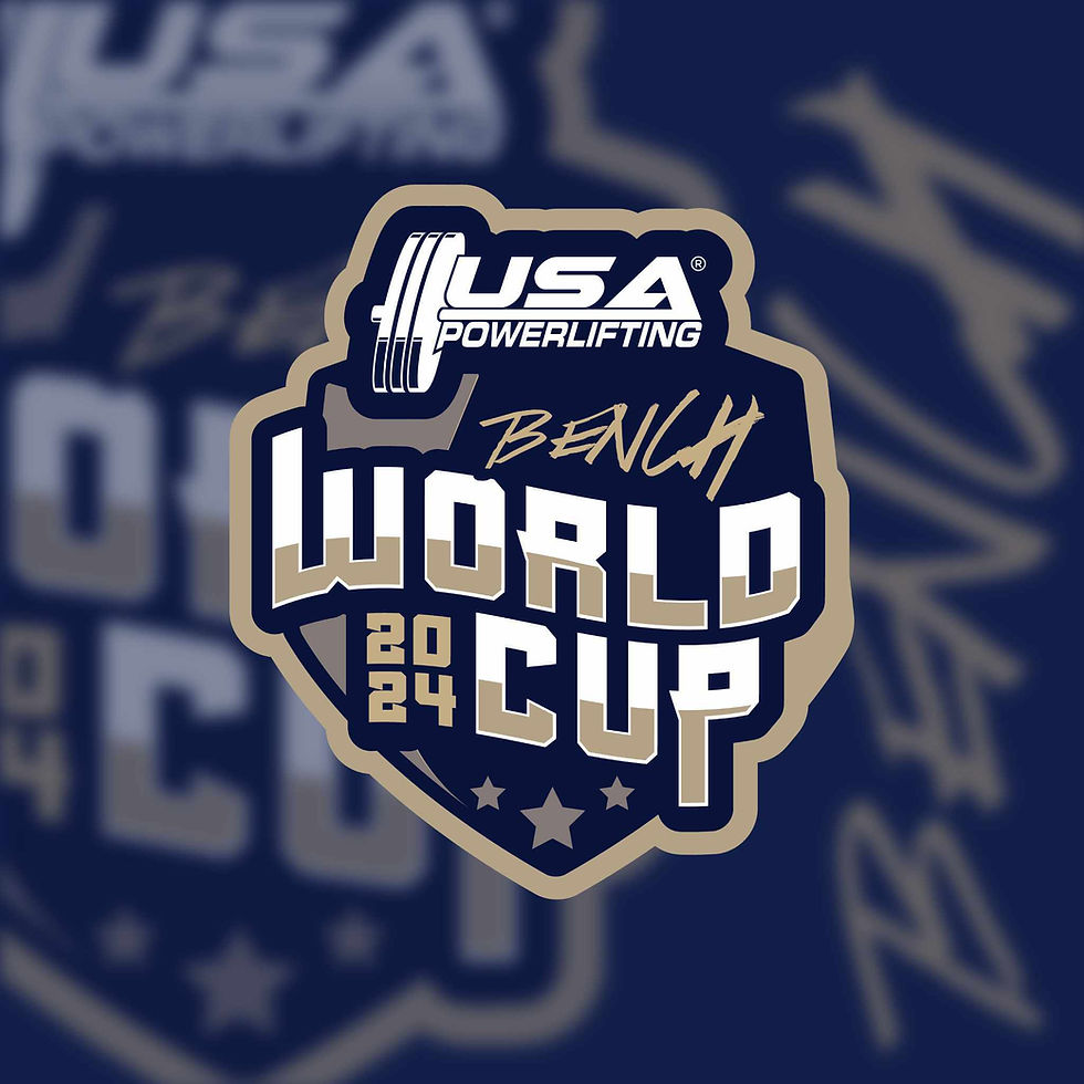 2024 USA Powerlifting Bench World Cup - October 19th & 20th 2024.