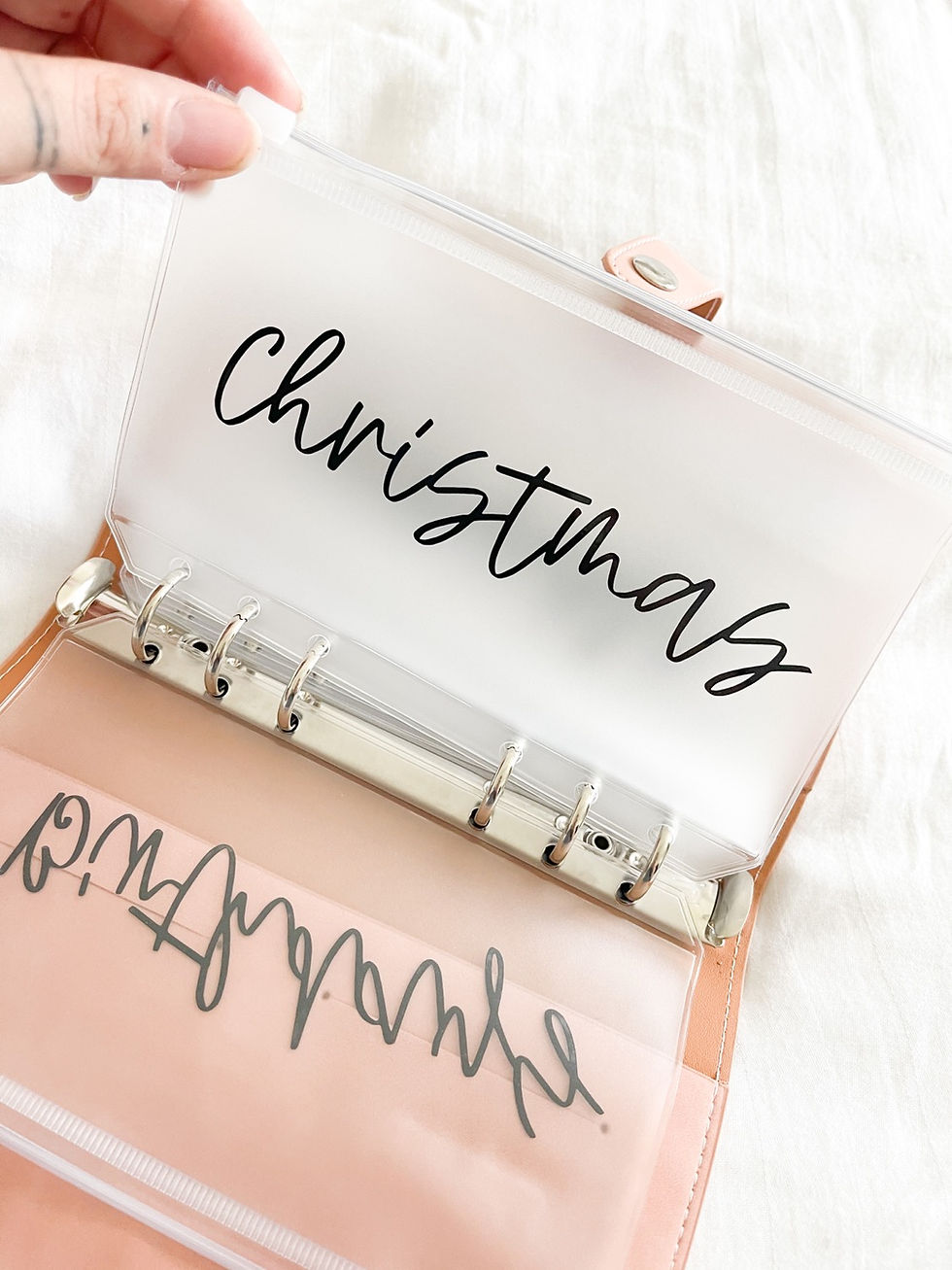 Thumbnail: PERSONALISED MONEY SAVINGS BINDERS