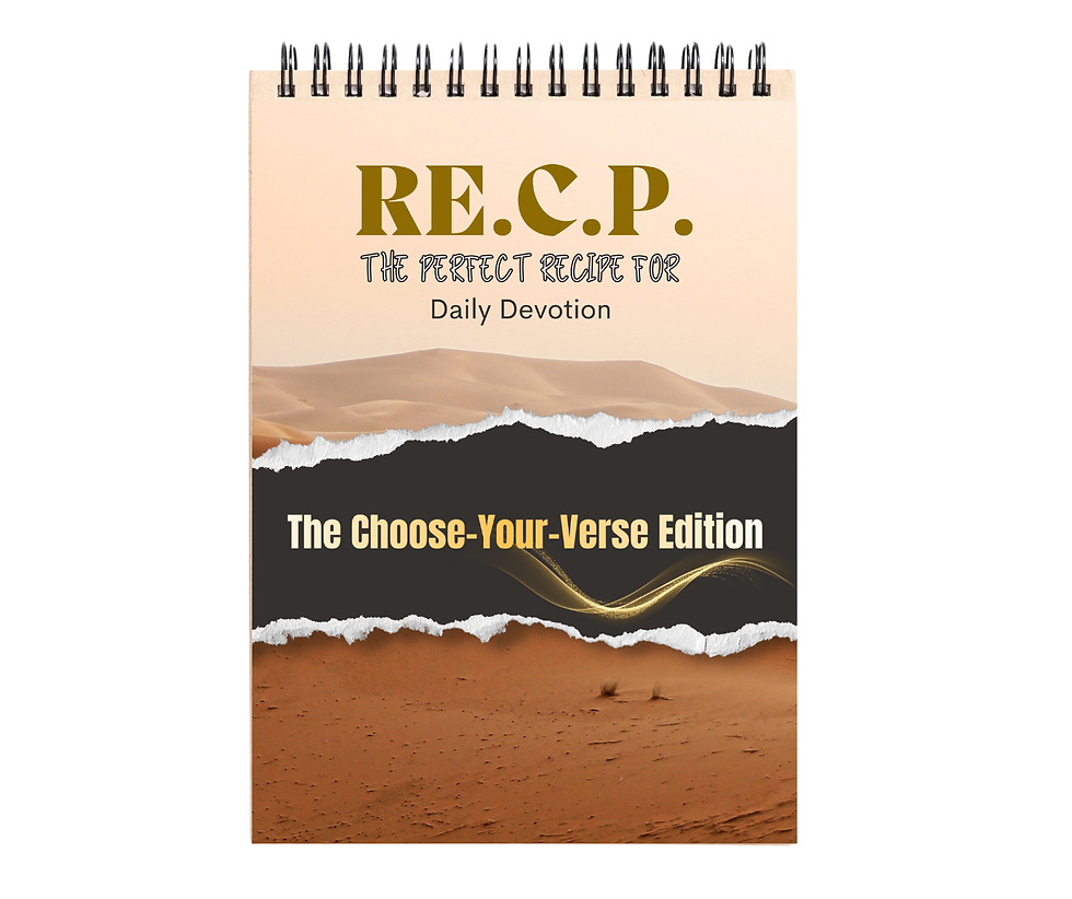 ReCP Devotion Journal Spiral (The Choose Your Verse Edition)
